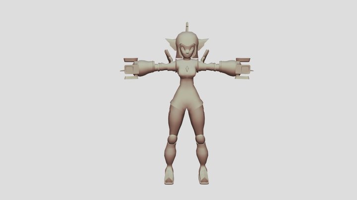 RobotTiburona 3D Model