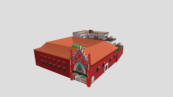 Mapa 3D de UNIBAC 3D Model