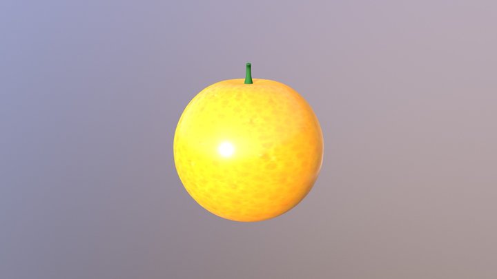 Orange model 3D Model