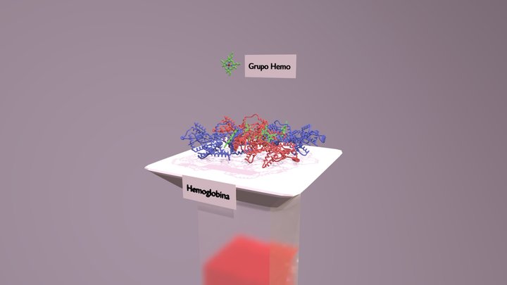 Cromoproteína 3D Model