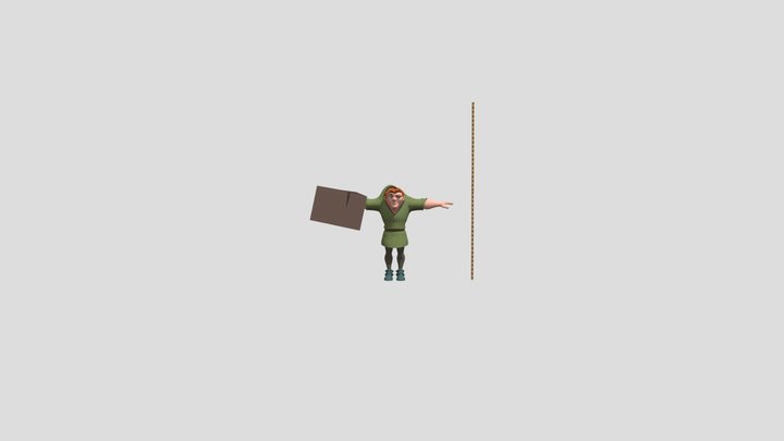 QUASIMODO ( 2D ) – Kostenloses 3D-Modell STL