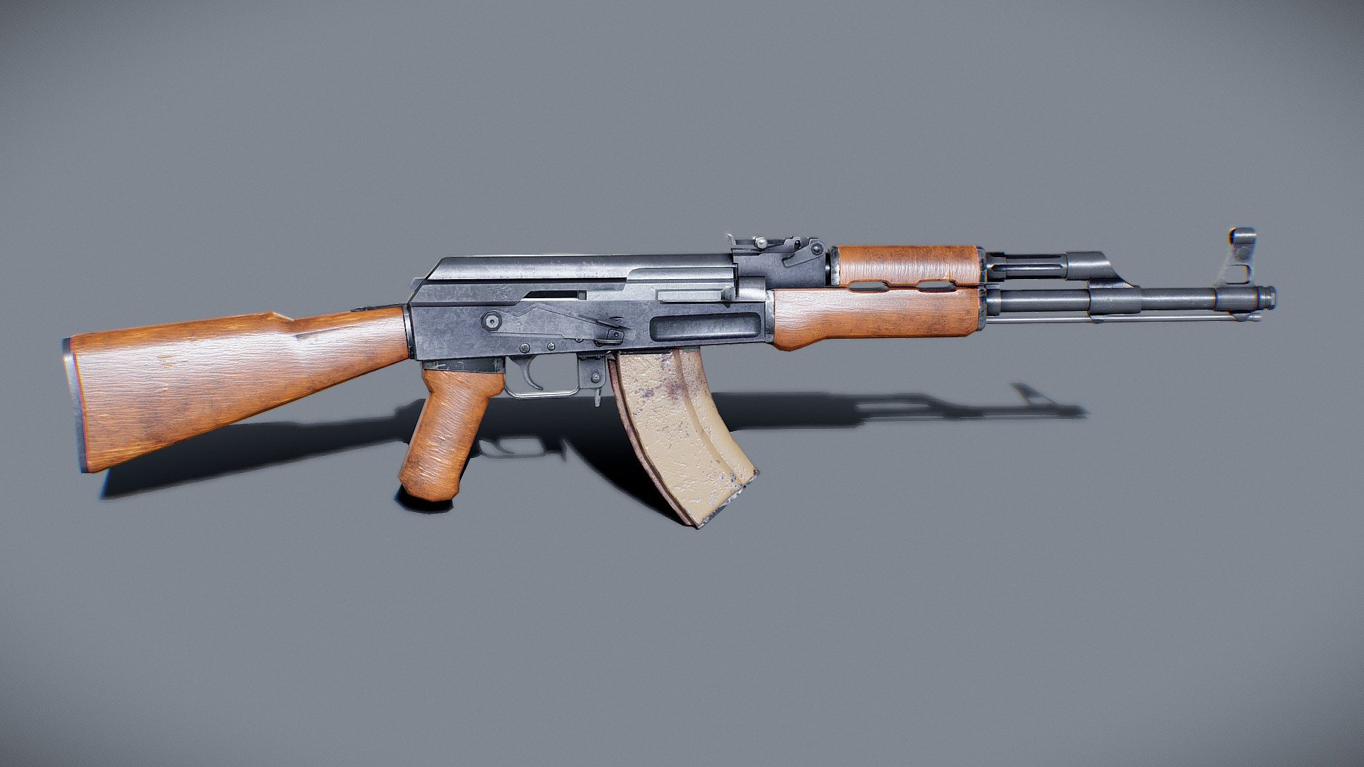 AK 47 — Sketchfab embed 3D viewer