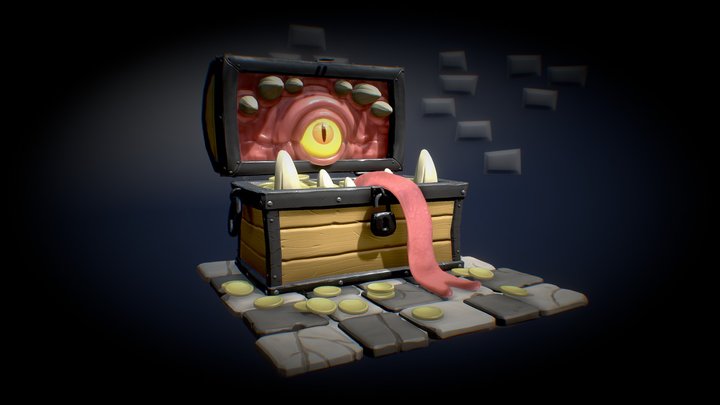 ChestDweller_Diorama 3D Model