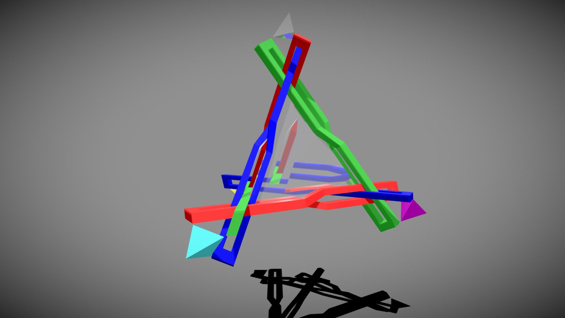 Borromean Tetrahedron