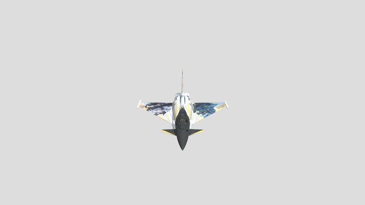 EF-2000 Snow White 3D Model
