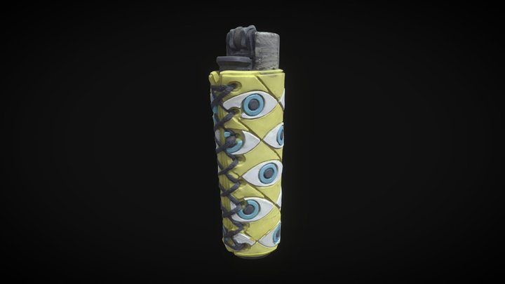 Raw Clipper Ligter Scan 3D Model