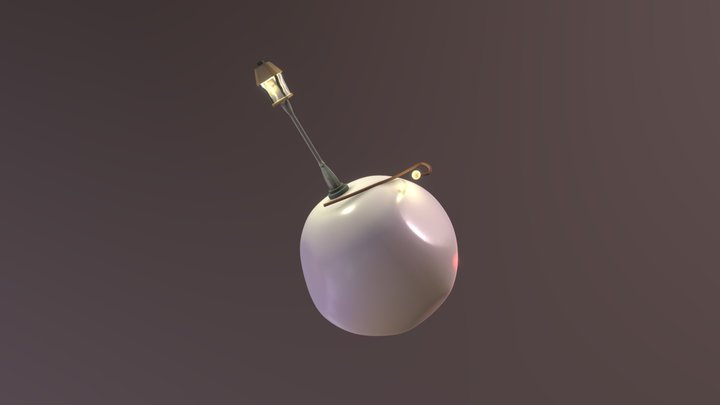 planet 329 - lamplighter 3D Model