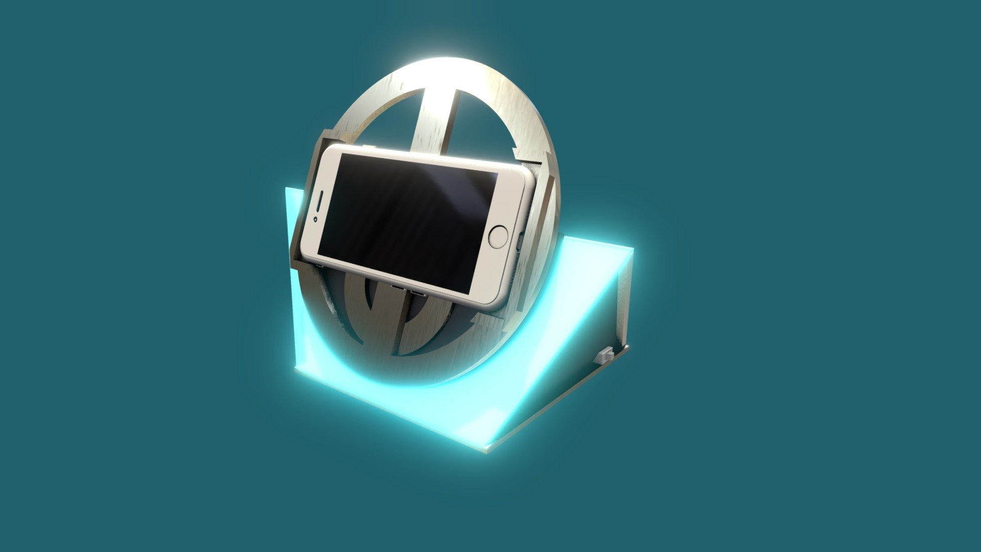 Interactive Phone Stand 3D model by Hope Rackers (hrackers) [062d424