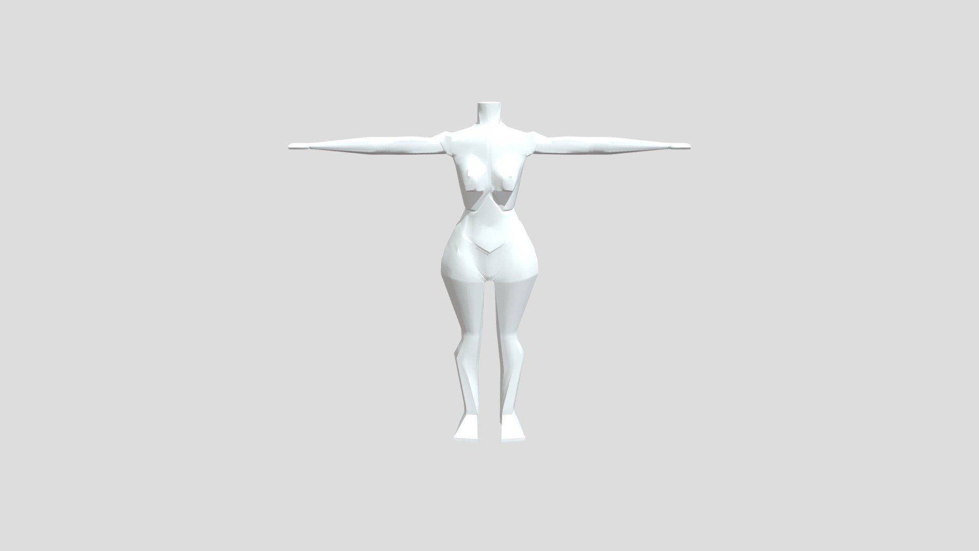 2_Low poly body