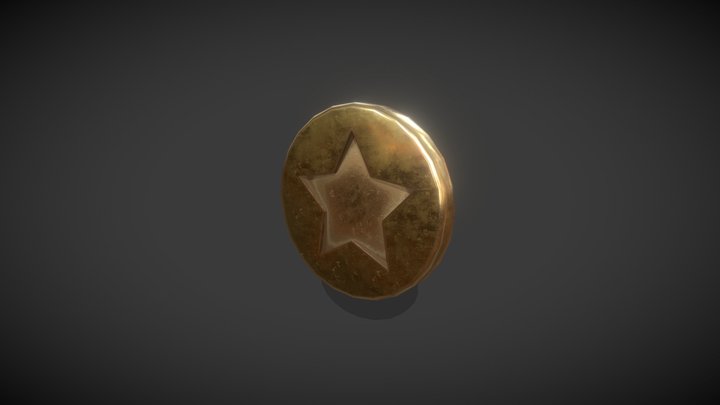 Video game Coin – Gratis 3D-model STL