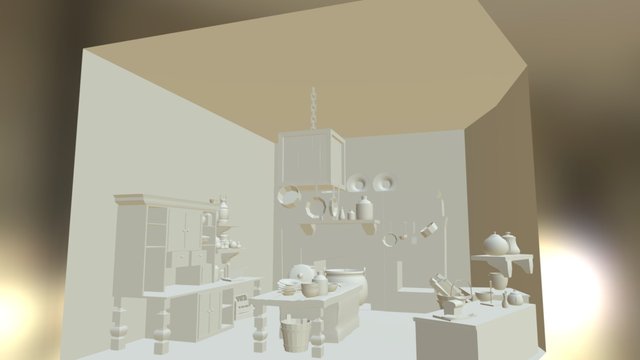 Cooking Room Demo 3D Model