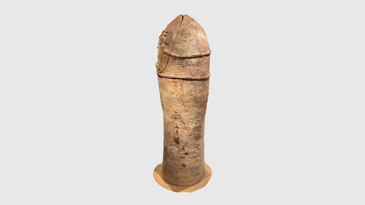Israel human column stone 3D Model