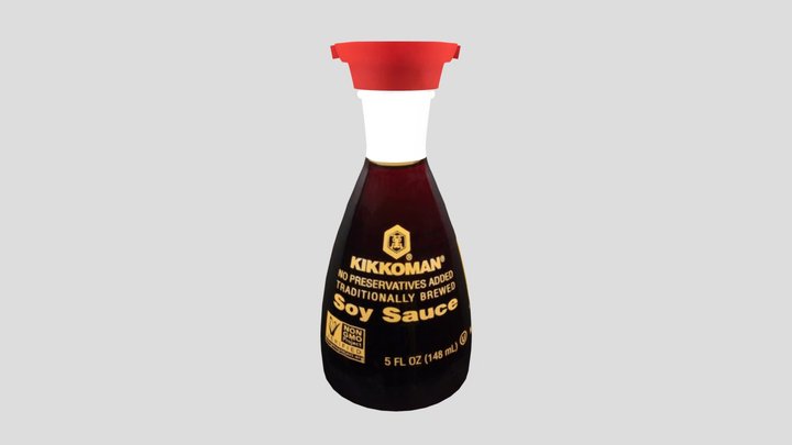 Soy Sauce 3D Model