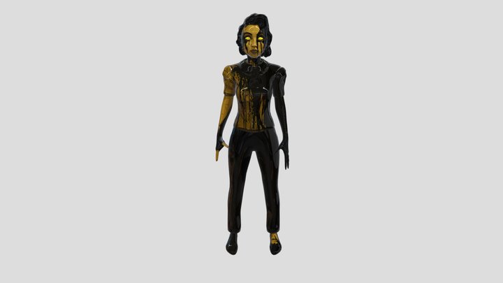 Audrey BATDR Fully Rigged 3D Model