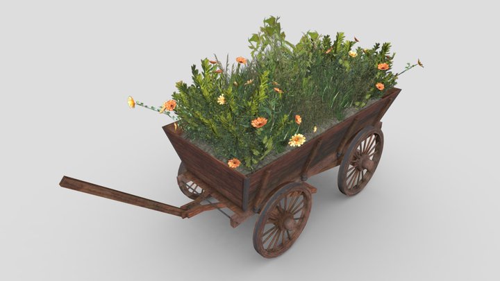 Flower Wagon – Modelo 3D gratuito STL