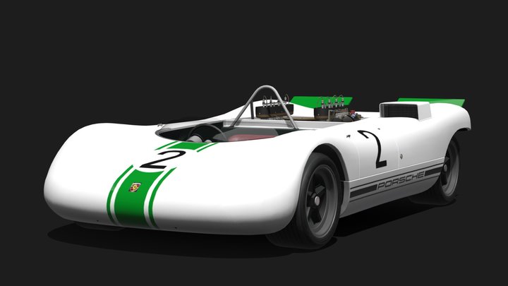 1968 Porsche 909 Bergspyder – Modello 3D gratuito STL