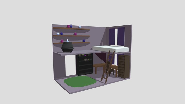 MY ROOM - Yorinde - VMT1E 3D Model