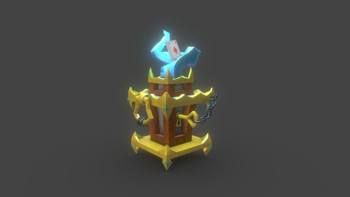 Fortune Tellers Chest 3D Model