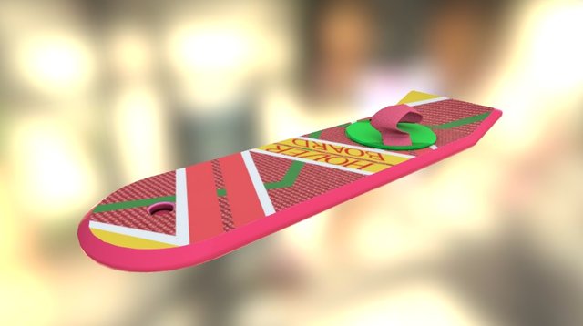 Hover Board 3D Model