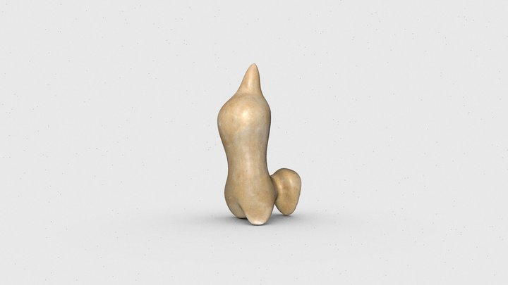 "Form Heard and Seen" by Hans Arp 3D Model