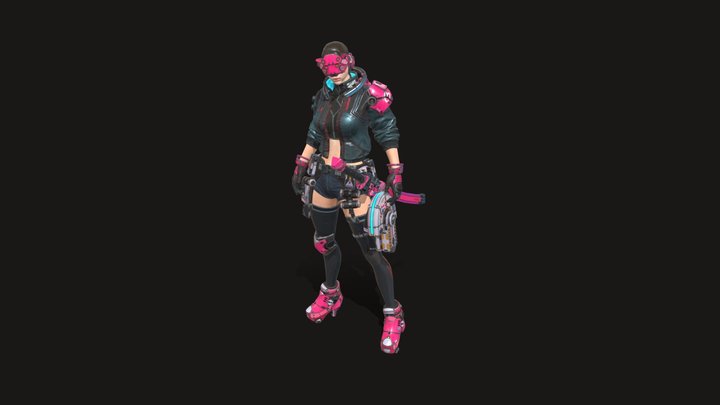 SF 캐릭터 3D Model