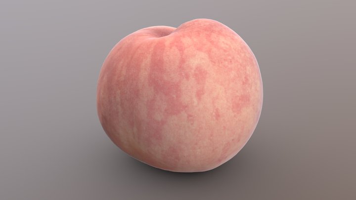 Peach "Akatsuki" / 桃（あかつき） 3D Model