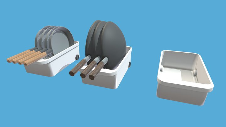 Pot Storage Box - 锅具专用收纳盒 – Kostenloses 3D-Modell STL