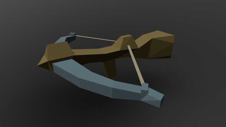 Rune Cross Bow 3D Model