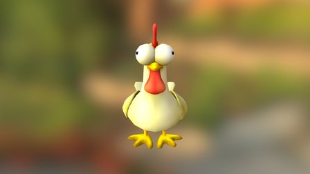 Con Ga 3D Model