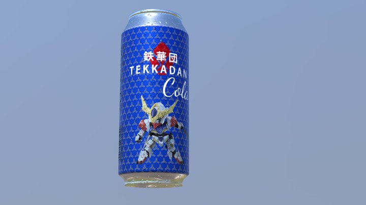 Tekkadan Cola 3D Model