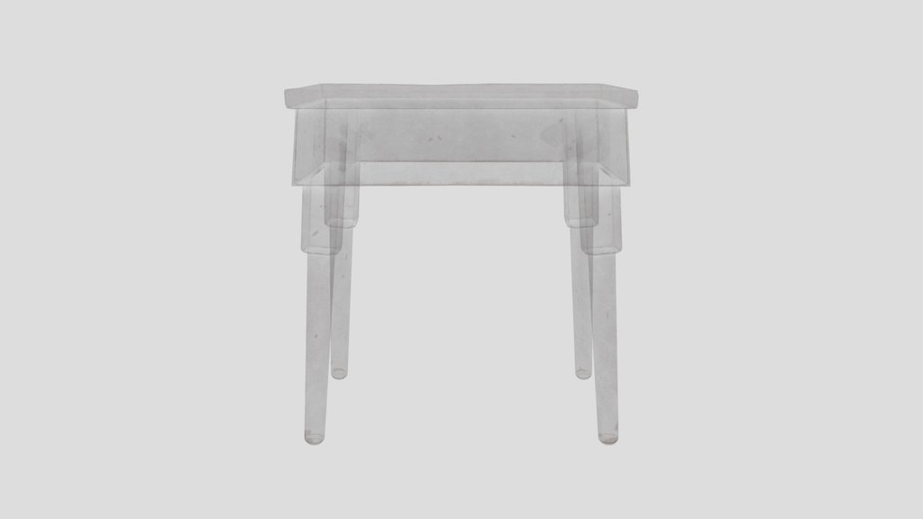 1800s Rustic Work Stool