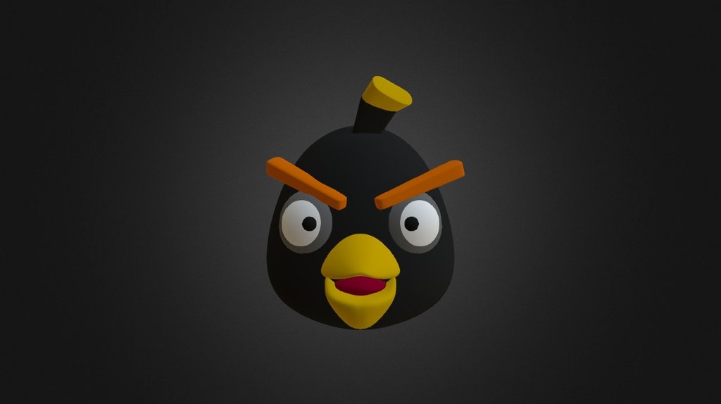 Angry Bird - 3D model by 楊秉中 (@a14506819) [063a5f7] - Sketchfab