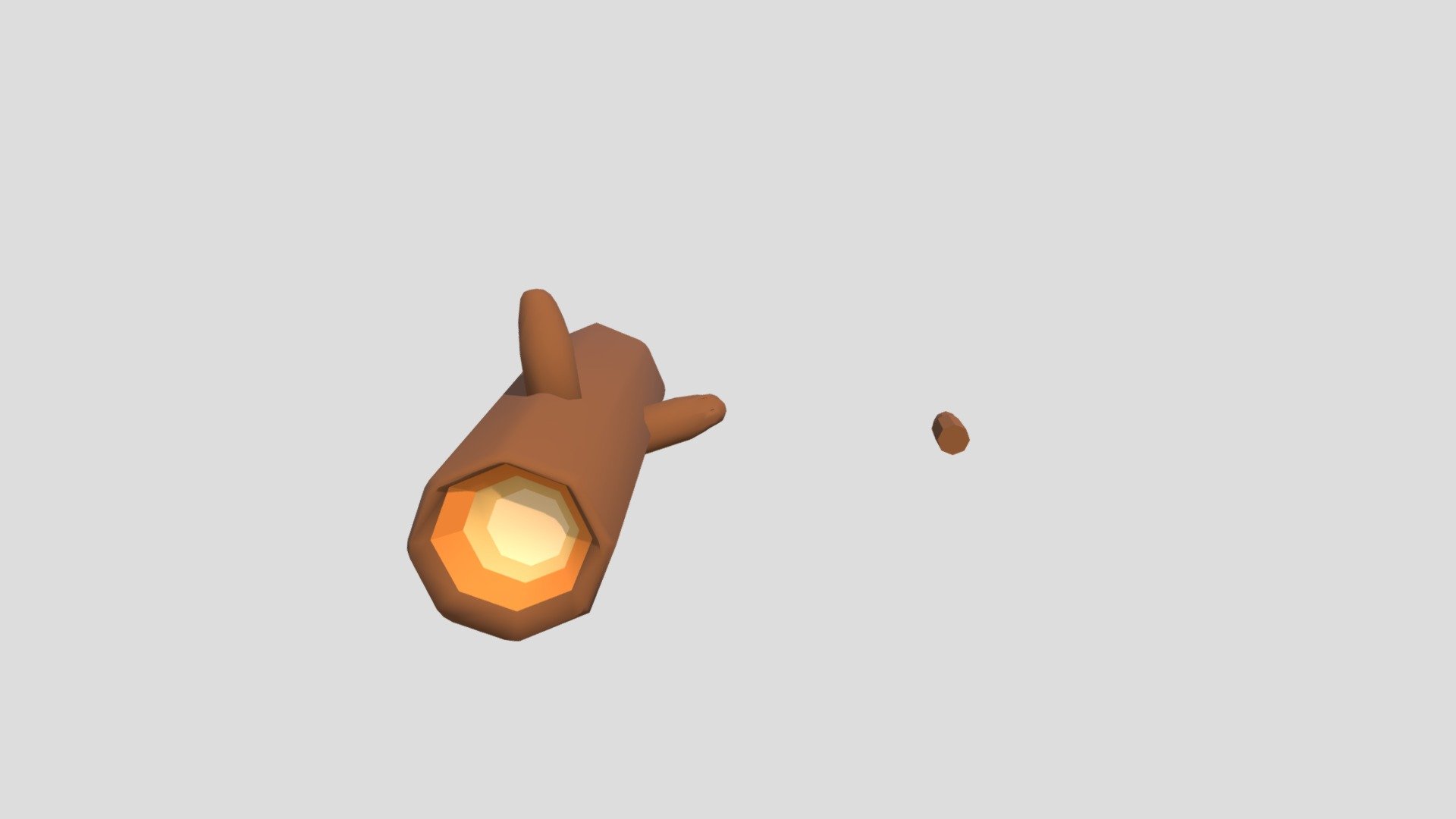 Lowpoly log