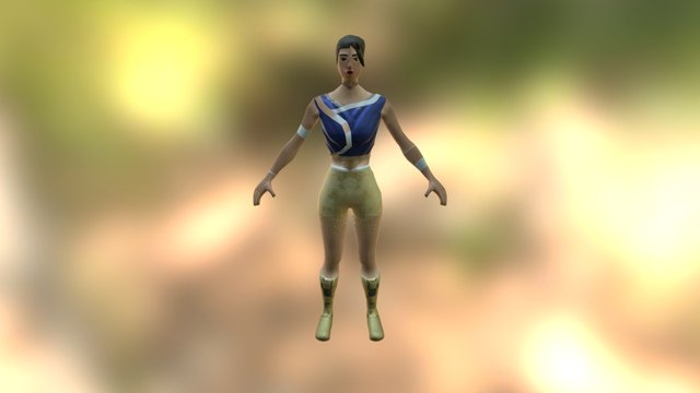 Charlynn the Bard- Prramier 3D Model