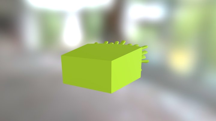 Fries 3D Model