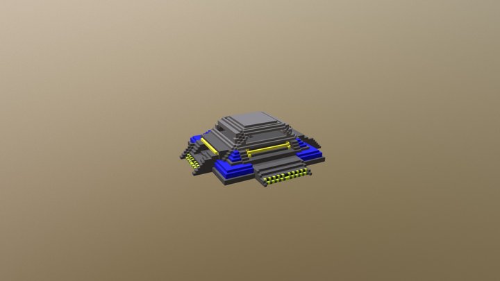 Bunker 3D Model