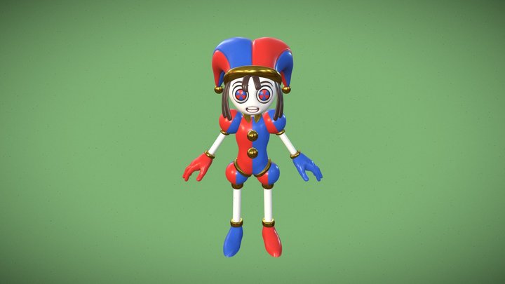Pomni Model 3D Model