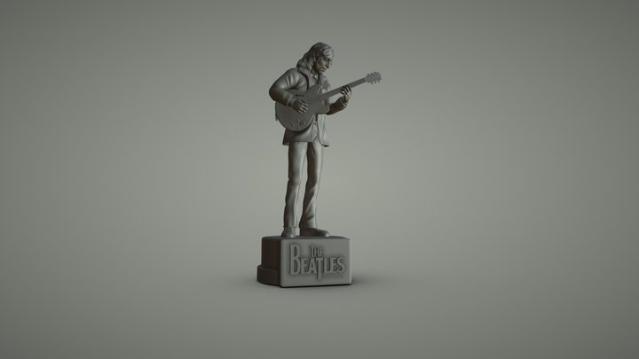 John Lennon 3d Printing 3D Model