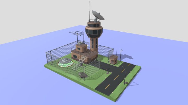 Secret Area 3D Model