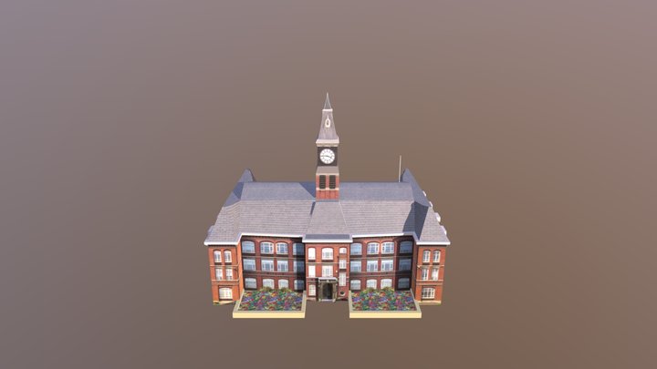 Grimsby Port Office 3D Model