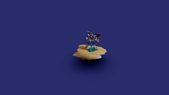 Build Strike Gundam KAI (captured iphone) 3D Model