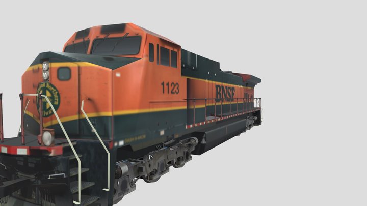 H1 DASH 9 3D Model