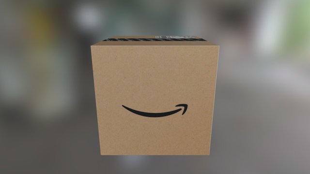 Amazon Prime shipping box 3D Model