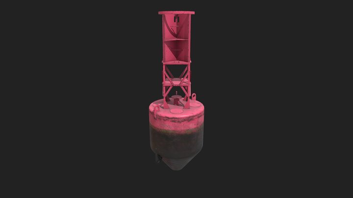 PBR Sea Buoy 3D Model