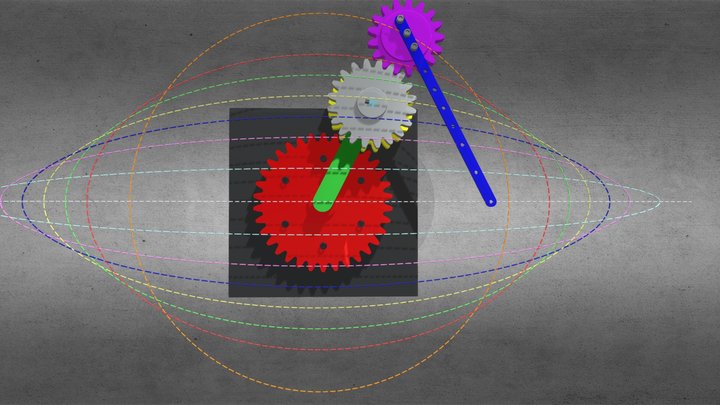 Ellipse Generator Mechanism