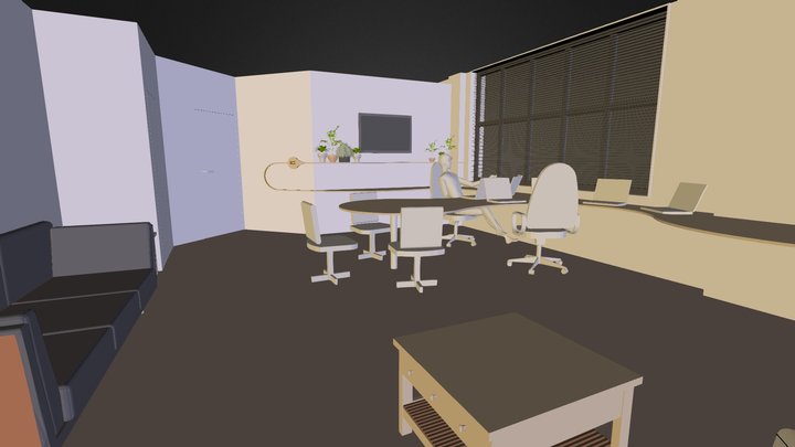 xequals office 3D Model