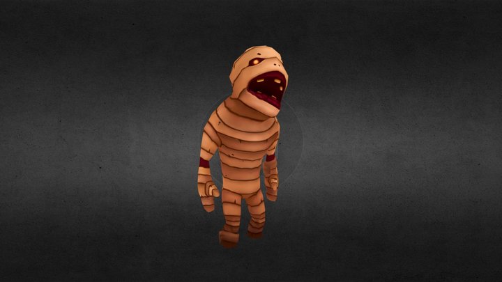 Tomb Mummy 3D Model