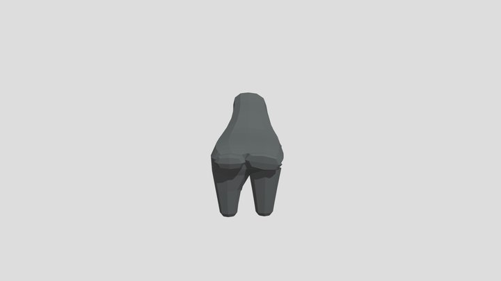 Low-Poly Gorilla (ugly texture)