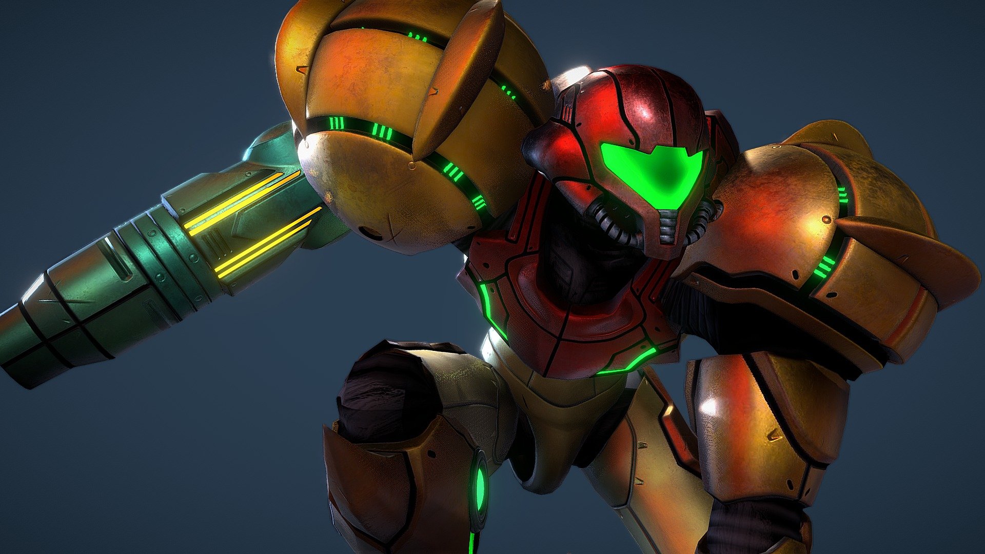 Samus Aran Varia Suit Buy Royalty Free 3d Model By Neutex Neutex