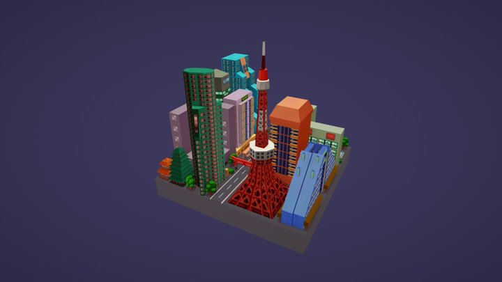 tokyo_city 3D Model